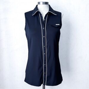 PXG Women’s Sleeveless Bolo Placket Polo